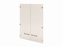 Двери средние стеклянные D-022