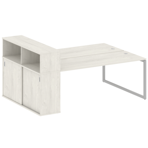 Бенч-система с шкафом-купе на О-обр. м/к Metal System Quattro 40БО.РС-СШК-2.5 фото 9