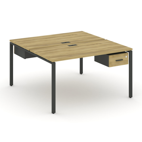 Бенч-система на 2 места с подвесными тумбами Concept CN.DRS-109 фото 4