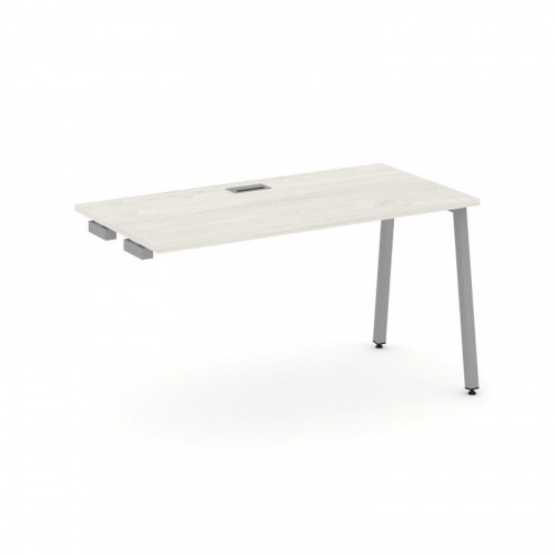 Style Project Стол-приставка к опор. элем. SN-4A.OPRS-013 Антрацит/Металл Белый 1380*700*750 фото 3