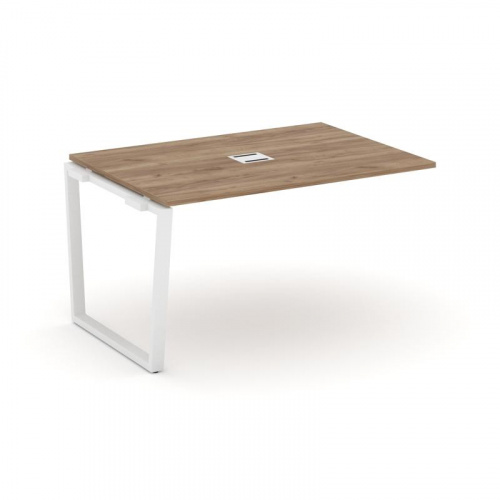 Style Project Проходной наб. элем. перег. стола SN-6T2.NSPRG-003 Акация Лорка/Металл Антрацит/Заглуш фото 11