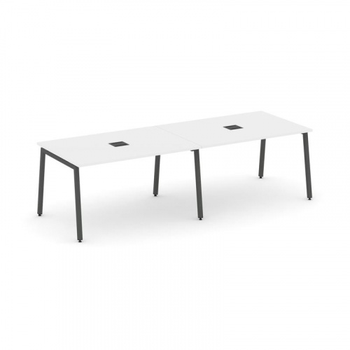 Style Project Стол переговорный SN-4A.SPRG-011 Дуб Табак/Металл Белый 1960*980*750 фото 15 Style Project Стол переговорный SN-4A.SPRG-011 Дуб Табак/Металл Белый 1960*980*750 фото 15