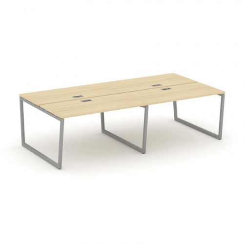 Style Project Рабочая станция 2-х сторон. SN-4T2.DRS-043 Акация Лорка/Металл Антрацит/Заглушка Пласт фото 20