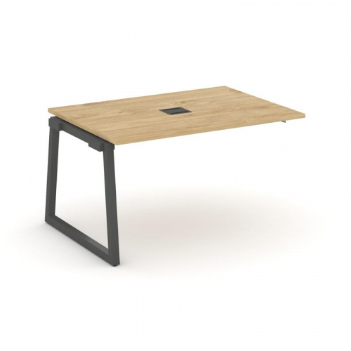 Style Project Проходной наб. элем. перег. стола SN-5T1.NSPRG-004 Акация Лорка/Металл Антрацит/Заглуш фото 22