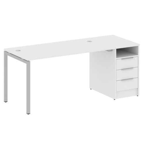 Бенч-система с тумбой на П-обр. м/к Metal System Quattro 40БП.РС-СТП-1.3 фото 4