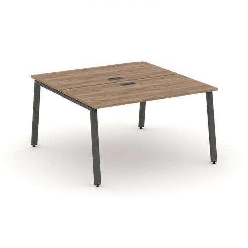 Style Project Рабочая станция 2-х сторон. SN-6A.DRS-004 Дуб Табак/Металл Антрацит 1580*1232*750 фото 28