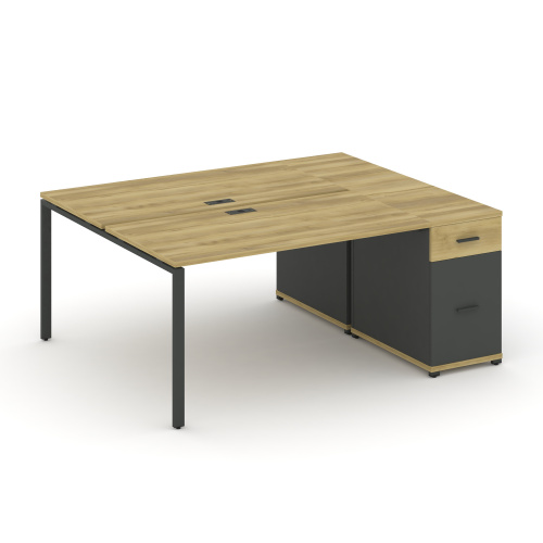 Бенч-система с 1 опорной тумбой Concept CN.DRS-407 фото 4