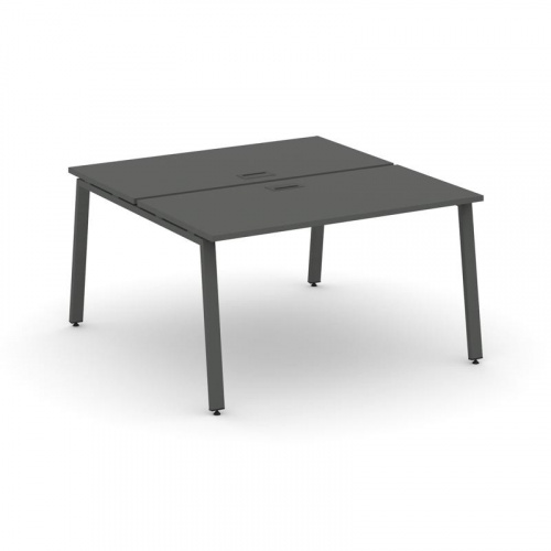 Style Project Рабочая станция 2-х сторон. SN-6A.DRS-004 Дуб Табак/Металл Антрацит 1580*1232*750 фото 16