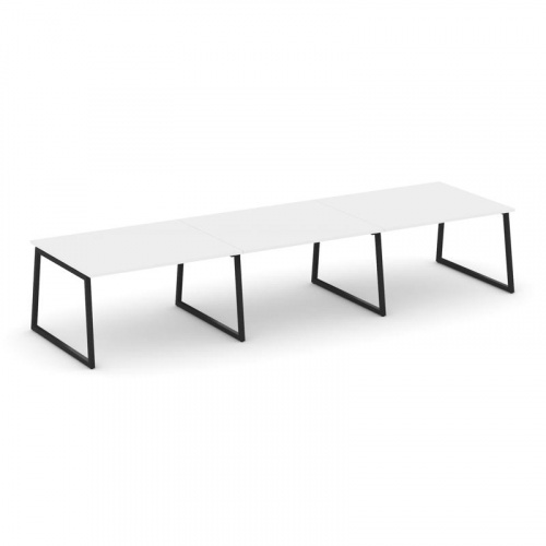 Style Project Стол переговорный SN-4T1.SPRG-053.3 Акация Лорка/Металл Антрацит 4410*1180*750 фото 6