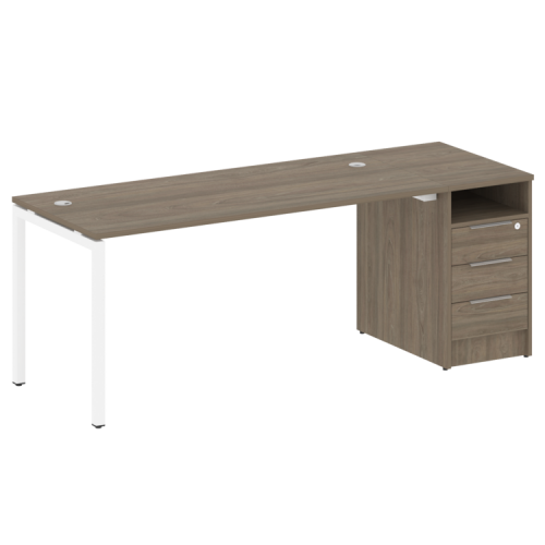 Бенч-система с тумбой на П-обр. м/к Metal System Quattro 40БП.РС-СТП-1.4 фото 2