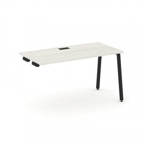 Style Project Стол-приставка к опор. элем. SN-4A.OPRS-013 Антрацит/Металл Белый 1380*700*750