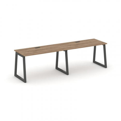 Style Project Рабочая станция 1 сторон. SN-5T1.ORS-012 Акация Лорка/Металл Антрацит/Заглушка Пластик фото 23