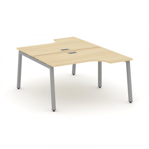 Style Project Рабочая станция эргоном. SN-5A.DRPA-012 Дуб Наварра/Металл Антрацит 1580*1432/1992*750 фото 5