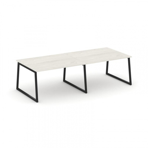 Style Project Стол переговорный SN-4T1.SPRG-043.3 Акация Лорка/Металл Антрацит 2760*1180*750 фото 9