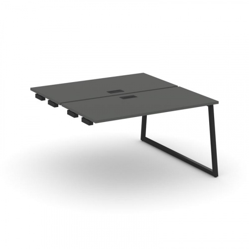 Style Project Стол-приставка к опор. элем. SN-4T1.DPRS-003 Акация Лорка/Металл Антрацит/Заглушка Пла фото 4