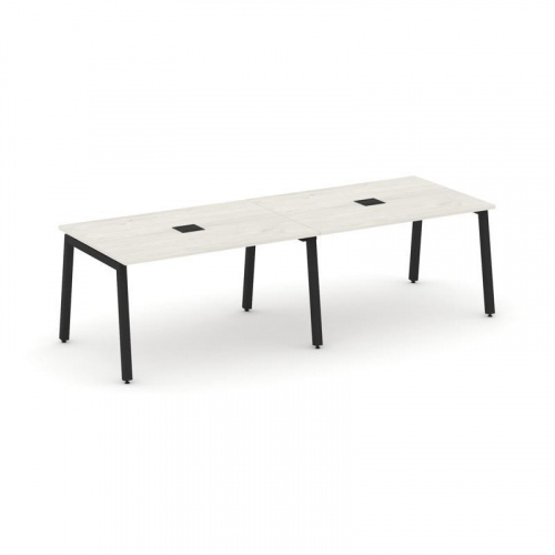 Style Project Стол переговорный SN-5A.SPRG-011 Акация Лорка/Металл Антрацит 1960*980*750 фото 13