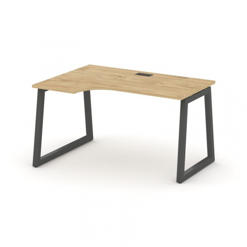 Style Project Стол рабочий эргоном. SN-5T1.SPA-002(L) Акация Лорка/Металл Антрацит/Заглушка Пластик фото 22 Style Project Стол рабочий эргоном. SN-5T1.SPA-002(L) Акация Лорка/Металл Антрацит/Заглушка Пластик фото 22
