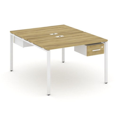 Бенч-система на 2 места с подвесными тумбами Concept CN.DRS-110 фото 11