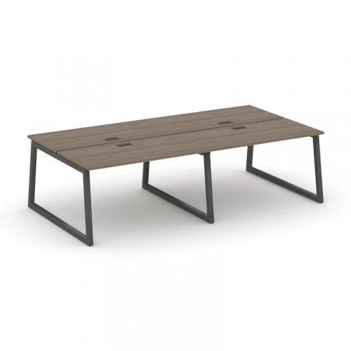 Style Project Рабочая станция 2-х сторон. SN-5T1.DRS-052 Акация Лорка/Металл Антрацит/Заглушка Пласт фото 25