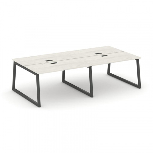 Style Project Рабочая станция 2-х сторон. SN-5T1.DRS-052 Акация Лорка/Металл Антрацит/Заглушка Пласт фото 24