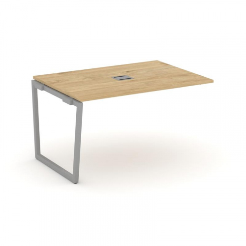 Style Project Проходной наб. элем. перег. стола SN-4T2.NSPRG-001 Акация Лорка/Металл Антрацит/Заглуш фото 2