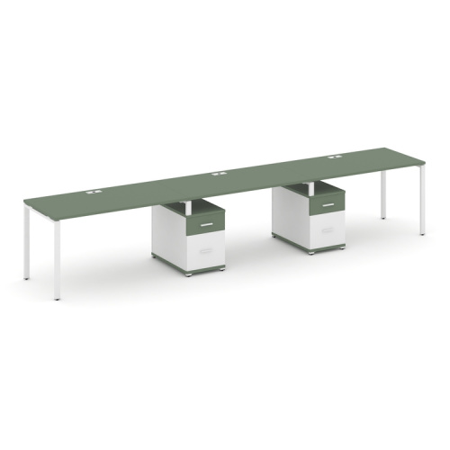 Бенч-система на 3 места с 2 опорными тумбами Concept CN.ORS-337 фото 5