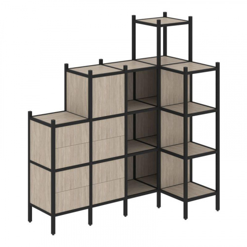 Стеллаж офисный угловой Loft VR.L-48 фото 5