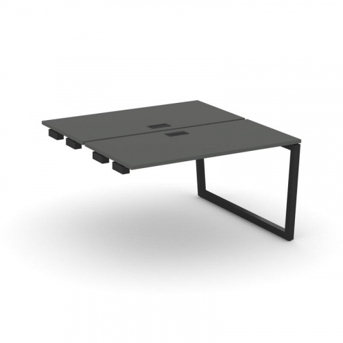 Style Project Стол-приставка к опор. элем. SN-5T2.DPRS-004 Акация Лорка/Металл Антрацит/Заглушка Пла фото 7