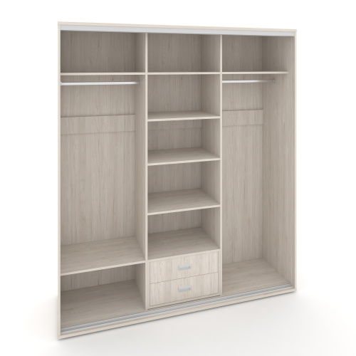 Корпус 3-х секционного шкафа высокого L=2669мм Maris SH.K3-8.1 K1 фото 2