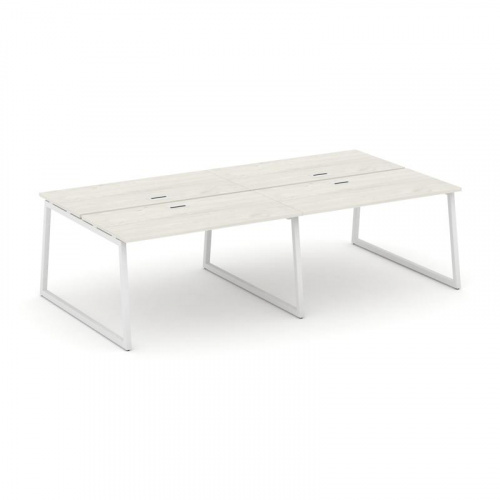 Style Project Рабочая станция 2-х сторон. SN-4T1.DRS-043 Акация Лорка/Металл Антрацит/Заглушка Пласт фото 18