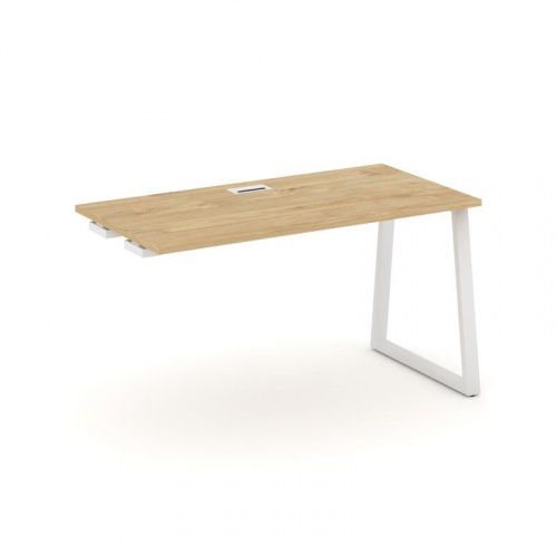 Style Project Стол-приставка к опор. элем. SN-6T1.OPRS-024 Акация Лорка/Металл Антрацит/Заглушка Пла фото 3