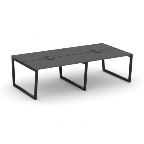 Style Project Рабочая станция 2-х сторон. SN-5T2.DRS-031 Акация Лорка/Металл Антрацит/Заглушка Пласт фото 4