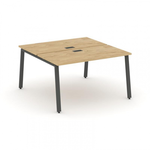 Style Project Рабочая станция 2-х сторон. SN-6A.DRS-004 Дуб Табак/Металл Антрацит 1580*1232*750 фото 17