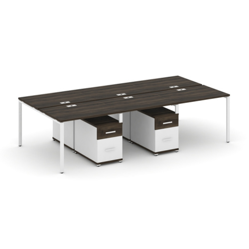 Бенч-система на 6 мест с 2 опорными тумбами Concept CN.DRS-345 фото 10