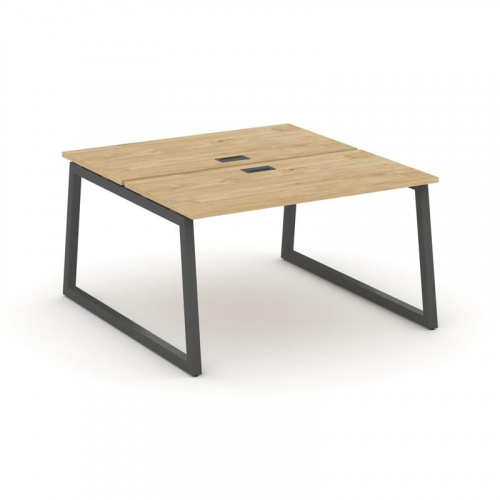 Style Project Рабочая станция 2-х сторон. SN-5T1.DRS-002 Акация Лорка/Металл Антрацит/Заглушка Пласт фото 22