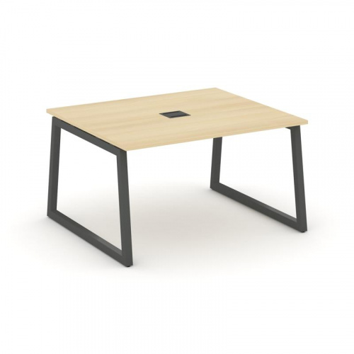 Style Project Стол переговорный SN-5T1.SPRG-033 Акация Лорка/Металл Антрацит/Заглушка Металл Антраци фото 28