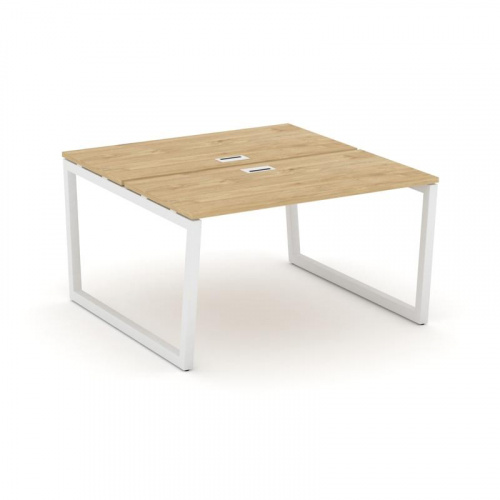 Style Project Рабочая станция 2-х сторон. SN-5T2.DRS-011 Акация Лорка/Металл Антрацит/Заглушка Пласт фото 3