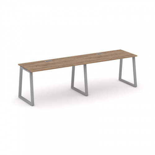 Style Project Рабочая станция 1 сторон. SN-6T1.ORS-024 Акация Лорка/Металл Антрацит/Заглушка Пластик фото 10