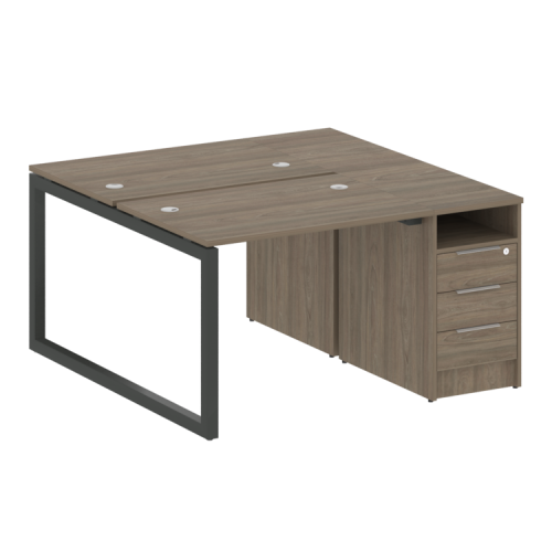 Бенч-система с тумбой на О-обр. м/к Metal System Quattro 50БО.РС-СТП-2.1