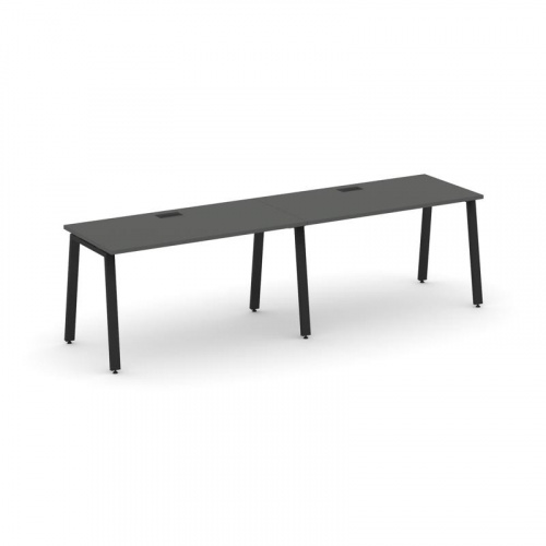 Style Project Рабочая станция 1 сторон. SN-6A.ORS-024 Дуб Табак/Металл Антрацит 3160*800*750 фото 11