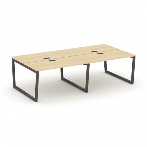 Style Project Рабочая станция 2-х сторон. SN-5T2.DRS-031 Акация Лорка/Металл Антрацит/Заглушка Пласт фото 28