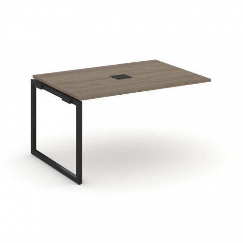 Style Project Проходной наб. элем. перег. стола SN-4O.NSPRG-001 Дуб Наварра/Металл Белый 980*980*750 фото 26