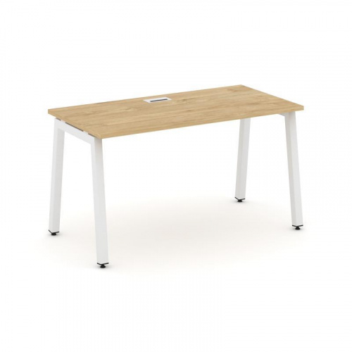 Style Project Стол письменный SN-5A.SP-023 Антрацит/Металл Белый 1380*800*750 фото 23