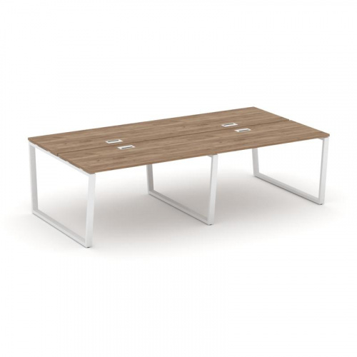 Style Project Рабочая станция 2-х сторон. SN-6T2.DRS-031 Акация Лорка/Металл Антрацит/Заглушка Пласт фото 11