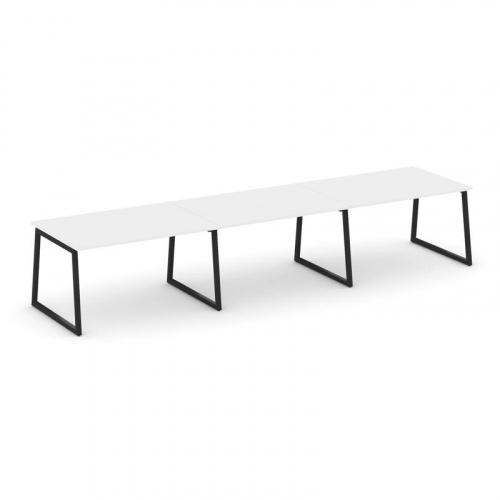 Style Project Стол переговорный SN-4T1.SPRG-021.3 Акация Лорка/Металл Антрацит 2940*980*750 фото 9