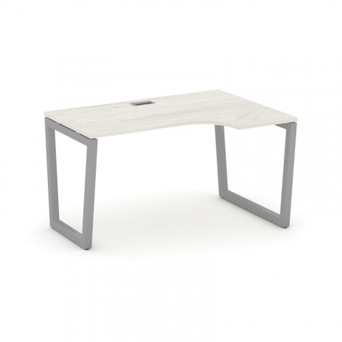 Style Project Стол рабочий эргоном. SN-5T2.SPA-001(R) Акация Лорка/Металл Антрацит/Заглушка Пластик фото 12