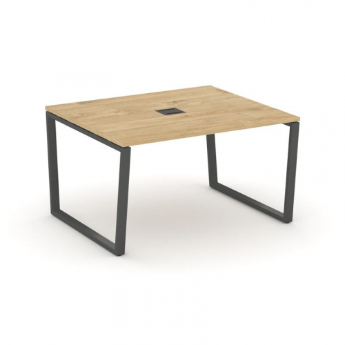 Style Project Стол переговорный SN-6T2.SPRG-034 Акация Лорка/Металл Антрацит/Заглушка Металл Антраци фото 22