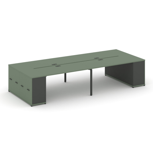 Бенч-система с опорными распашными шкафами Concept CN.DRS-264 фото 2