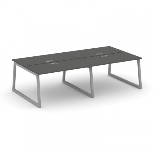 Style Project Рабочая станция 2-х сторон. SN-5T1.DRS-052 Акация Лорка/Металл Антрацит/Заглушка Пласт фото 17