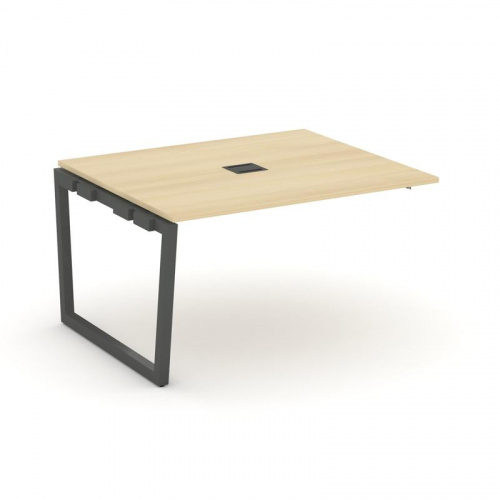 Style Project Проходной наб. элем. перег. стола SN-5T2.NSPRG-032 Акация Лорка/Металл Антрацит/Заглуш фото 28